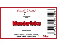 Mandarinka - 100% přírodní silice - esenciální (éterický) olej 10 ml