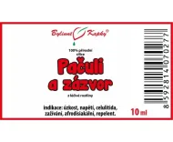 Pačuli (Pachuli) - Zázvor - 100% přírodní silice - esenciální (éterický) olej 10 ml