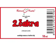 2.čakra - 100 % přírodní silice - směs esenciálních (éterických) olejů 10 ml