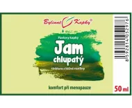 Jam (yam-smldinec) chlupatý (Dioscorea villosa) - bylinné kapky (tinktura) 50 ml