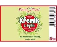 Křemík z bylin - bylinné kapky (tinktura) 50 ml