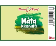 Máta klasnatá - bylinné kapky (tinktura) 50 ml