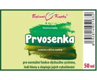 Prvosenka (petrklíč) květ - bylinné kapky (tinktura) 50 ml