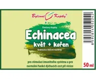 Echinacea (třapatka) kvetoucí nať + kořen (bylinné kapky - tinktura) 50 ml