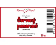 Červený pomeranč - 100% přírodní silice - esenciální (éterický) olej 10 ml