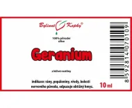 Geranium - 100% přírodní silice - esenciální (éterický) olej 10 ml