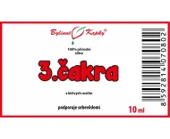 3.čakra - 100 % přírodní silice - směs esenciálních (éterických) olejů 10 ml