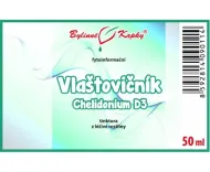 Vlaštovičník D3 (Chelidonium) - fytoinformační kapky (tinktura) 50 ml