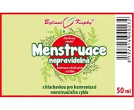 Menstruace nepravidelná - bylinné kapky (tinktura) 50 ml