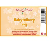 Rakytníkový olej 50 ml - přírodní za studena lisovaný - přírodní beta karoten