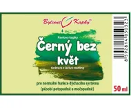 Černý bez květ - bylinné kapky (tinktura) 50 ml