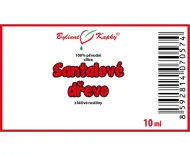 Santalové dřevo - 100% přírodní silice - esenciální (éterický) olej 10 ml