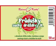 Průdušky - suchý K. (Nekašel) - bylinné kapky (tinktura) 50 ml