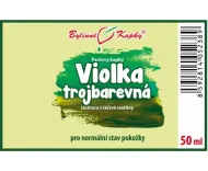 Violka trojbarevná (maceška) - bylinné kapky (tinktura) 50 ml