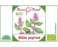 Máta BIO - bylinné kapky (tinktura) 50 ml