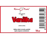 Vanilka - 100% přírodní silice - esenciální (éterický) olej 10 ml