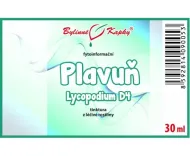 Plavuň D4 (Lycopodium) - bylinné kapky (tinktura) 30 ml