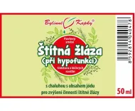 Štítná žláza hypofunkce - bylinné kapky (tinktura) 50 ml