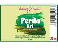 Perila list (TCM) - bylinné kapky (tinktura) 50 ml