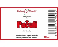 Pačuli (pachuli) - 100% přírodní silice - esenciální (éterický) olej 10 ml