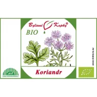 Koriandr živá kvetoucí nať BIO - bylinné kapky (tinktura) 50 ml