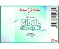 Cibule D3 (Allium Cepa) bylinné kapky (tinktura) 20 ml