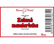 Zelená mandarinka - 100 % přírodní silice - esenciální (éterický) olej 10 ml