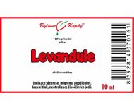 Levandule - 100% přírodní silice - esenciální (éterický) olej 10 ml