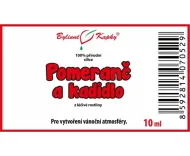 Pomeranč a kadidlo - 100 % přírodní silice - esenciální (éterický) olej 10 ml