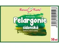 Pelargonie sidonská - bylinné kapky (tinktura) 50 ml