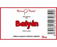 Badyán - 100% přírodní silice - esenciální (éterický) olej 10 ml