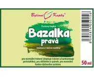 Bazalka pravá - bylinné kapky (tinktura)  50 ml