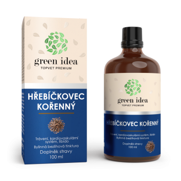 Green Idea (Topvet) - Hřebíčkovec - bezlihová tinktura 100 ml