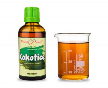 Kokotice čínská (TCM) - bylinné kapky (tinktura) 50 ml