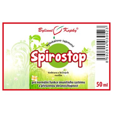 Spirostop (Buhnerův protokol) - Bylinné kapky - Bylinkářovo tajemství 50 ml