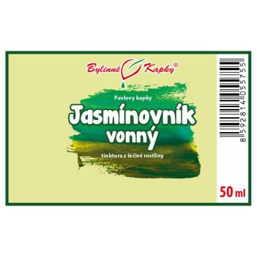 Jasmínovník vonný (TCM) - Pavlovy bylinné kapky (tinktura) 50 ml