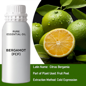 Bergamot (FCF) přírodní silice, esenciální (éterický) olej 500 g