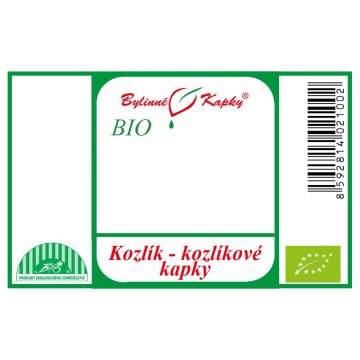 Kozlík lékařský - BIO - bylinné kapky (tinktura) 50 ml