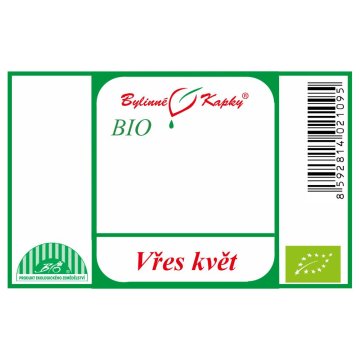 Vřes květ BIO - Pavlovy bylinné kapky (tinktura) 50 ml