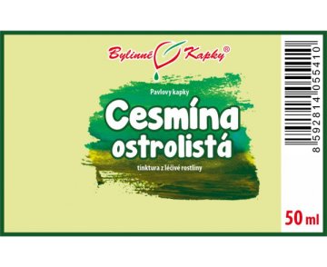 Cesmína ostrolistá - Pavlovy bylinné kapky (tinktura) 50 ml