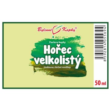 Hořec velkolistý (TCM) - Pavlovy bylinné kapky (tinktura) 50 ml