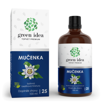 Green Idea (Topvet) - Mučenka - bezlihová tinktura 100 ml