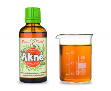 Pokožka (Akné) - bylinné kapky (tinktura) 50 ml