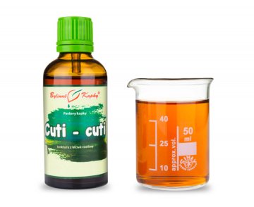 Cuti cuti - bylinné kapky (tinktura) 50 ml