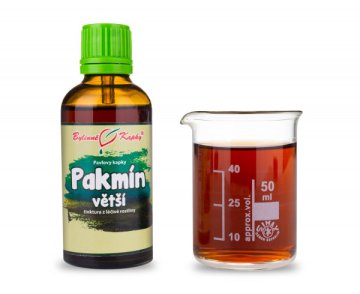 Pakmín (morač) - bylinné kapky (tinktura) 50 ml