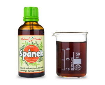 Spánek - bylinné kapky (tinktura) 50 ml