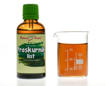 Proskurník list - bylinné kapky (tinktura) 50 ml