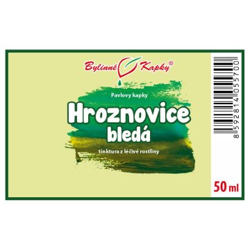 Hroznovice bledá (TCM) - Pavlovy bylinné kapky (tinktura) 50 ml