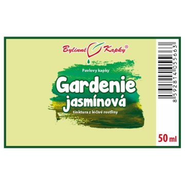 Gardenie jasmínová (TCM) - Pavlovy bylinné kapky (tinktura) 50 ml