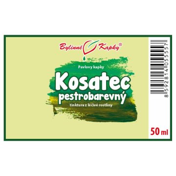 Kosatec pestrobarevný - Pavlovy bylinné kapky (tinktura) 50 ml